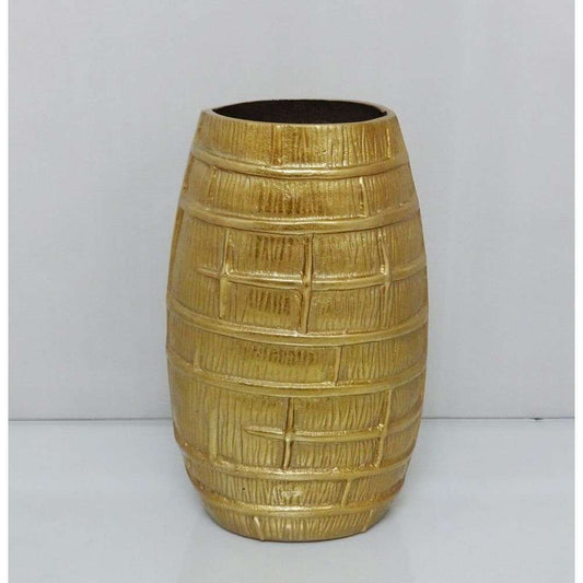 Mint Homeware - Small Embossed Vase - Gold