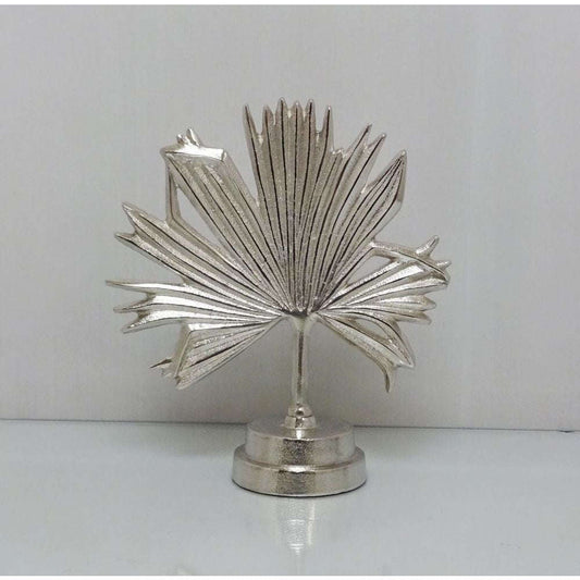 Mint Homeware - Small Leaf Sculpture - Nickel