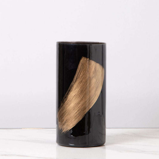 Mint Homeware - Glass Vase Small Black