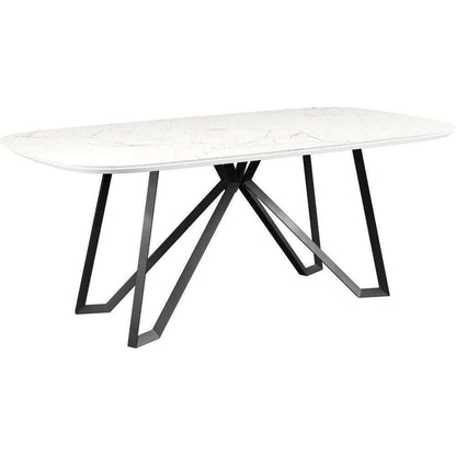CR Dining White - 1.78m Dining Table