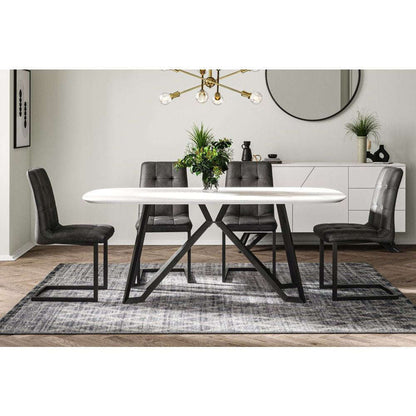 CR Dining White - 1.78m Dining Table