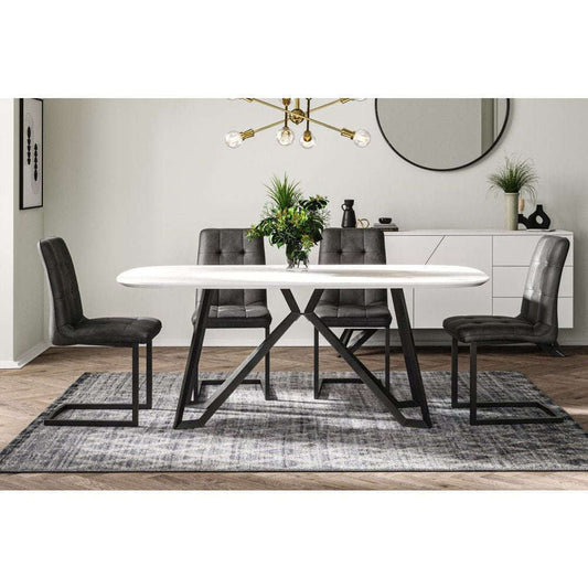 CR Dining White - 1.78m Dining Table