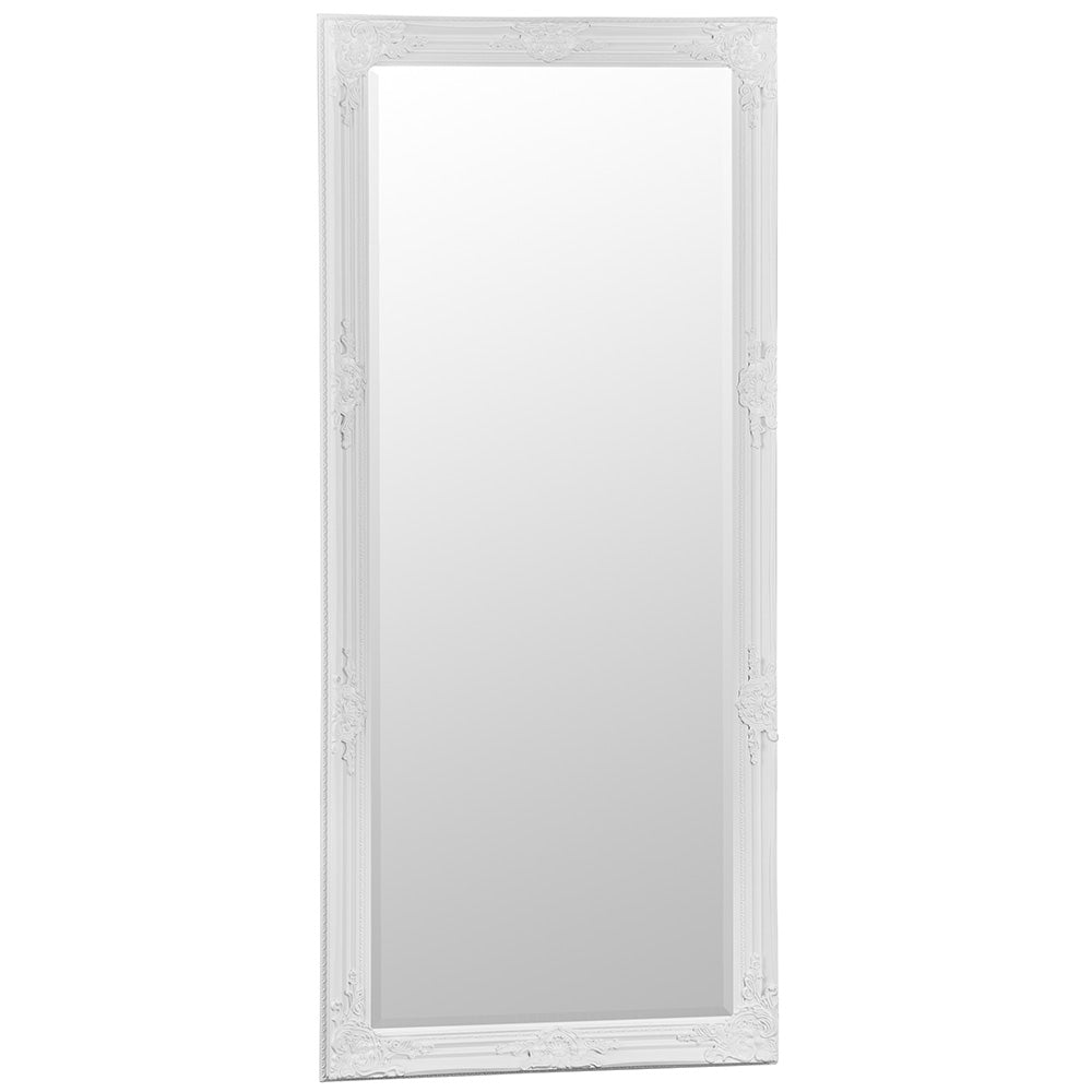 Mirror Collection Leaner White Frame 75 x 165cm