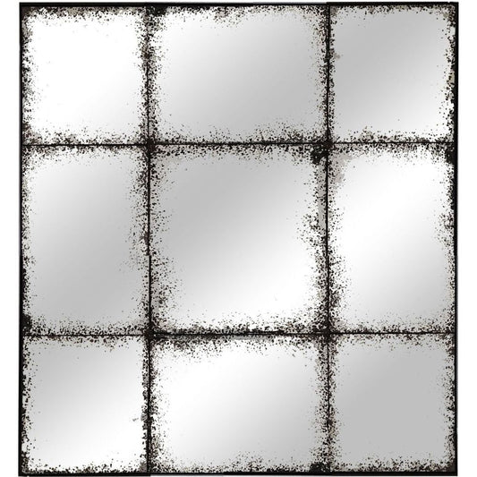 Mirror Collection - Square Window Effect Antique Mirror