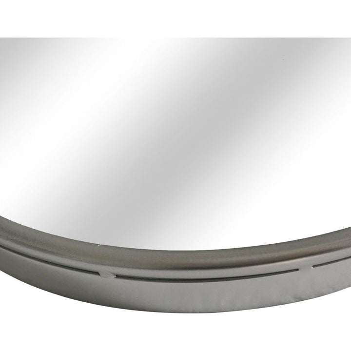 Mirror Collection - Silver Mirror with Rope Hanging Strap