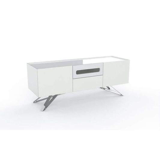 DE Dining White - Large TV Unit