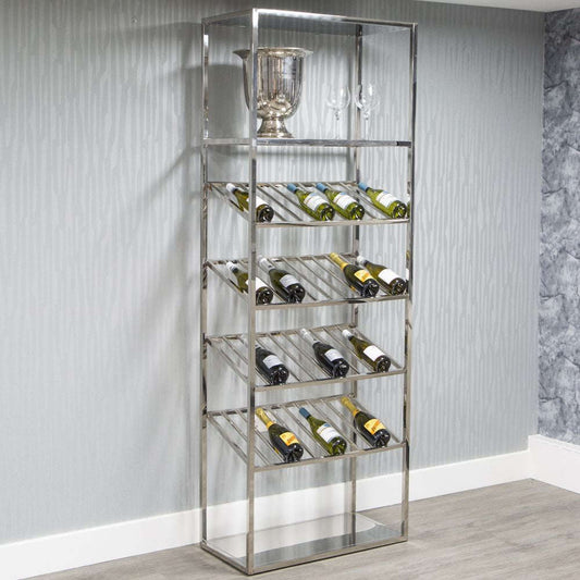 Mint Furniture - Stainless Steel Wine Rack