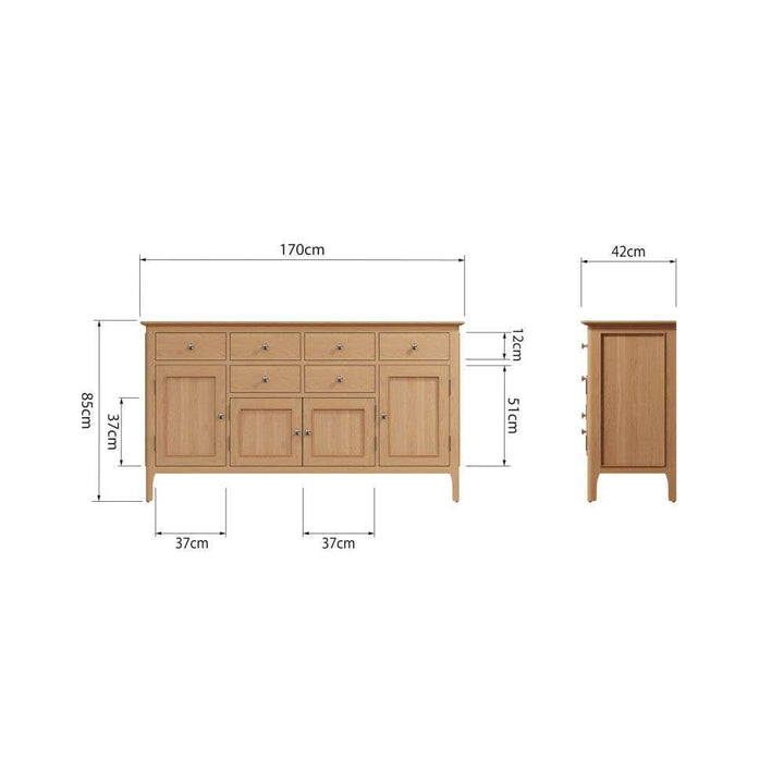 NT Dining - 4 Door Sideboard