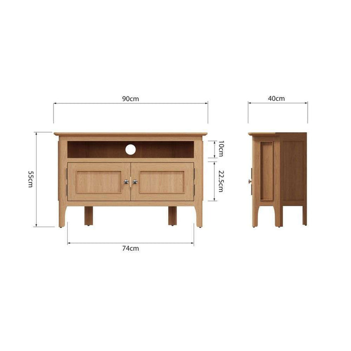 NT Dining - Corner TV Cabinet
