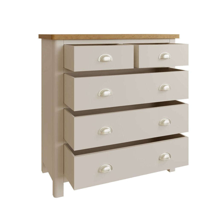 RA Bedroom Truffle - 2 Over 3 Chest