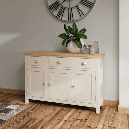 RA Dining Truffle - 3 Door Sideboard