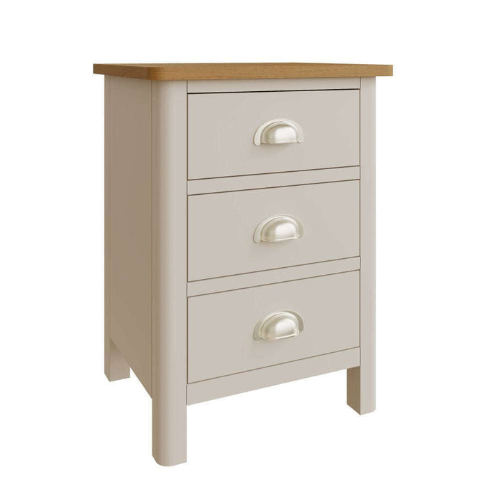 RA Bedroom Truffle - 3 Drawer Bedside