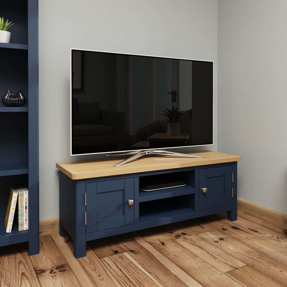 RA Dining Blue - Large TV Unit