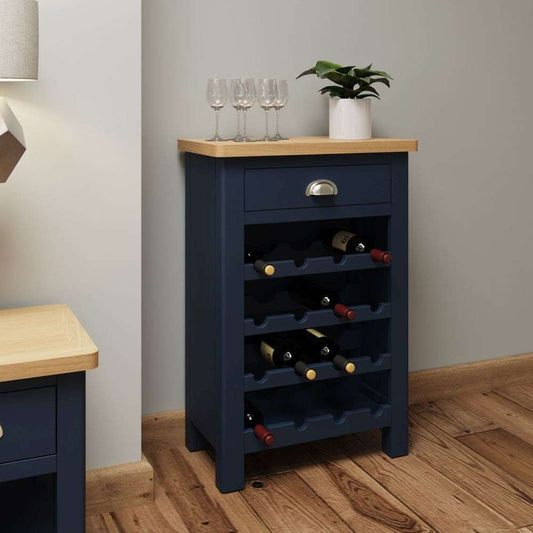 RA Dining Blue - Wine Cabinet