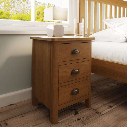 RAO Bedroom - 3 Drawer Bedside