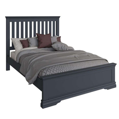 SW Bedroom Dark Grey - 4'6 Bed