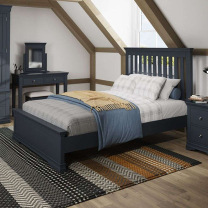 SW Bedroom Dark Grey - 4'6 Bed