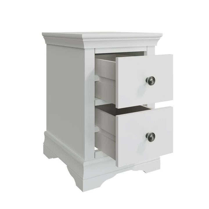 SW Bedroom White - Bedside Cabinet