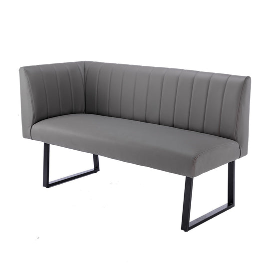 The Chair Collection Corner Bench - Part 2 (Righthand) - Grey