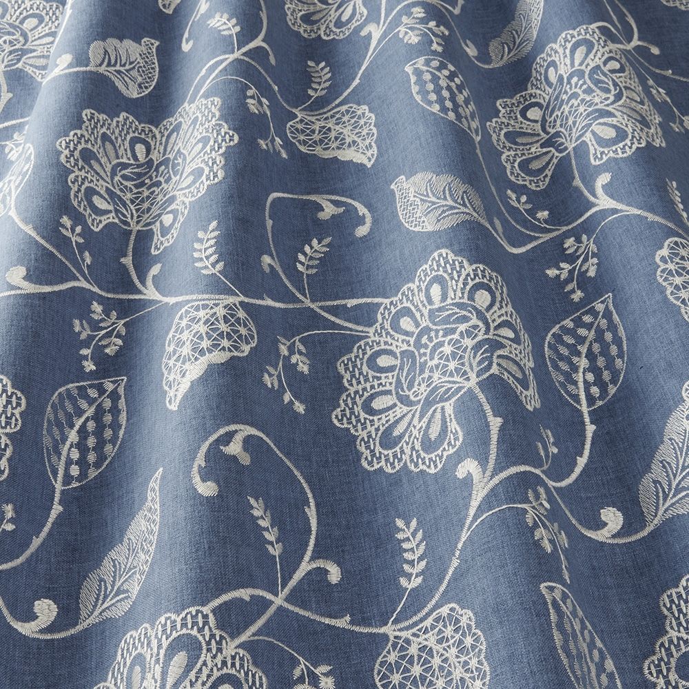Adriana French Blue Curtain