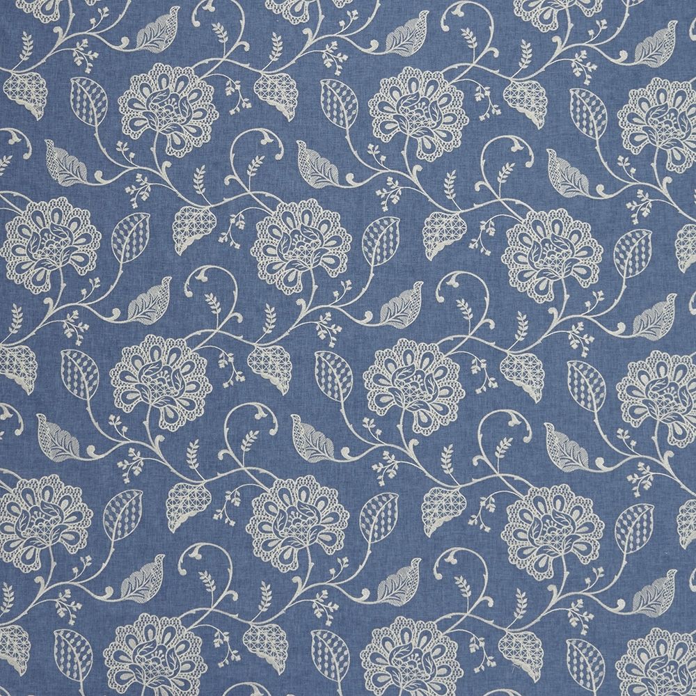 Adriana French Blue Curtain