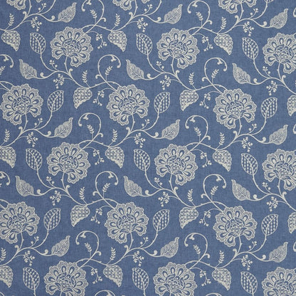 Adriana French Blue Curtain