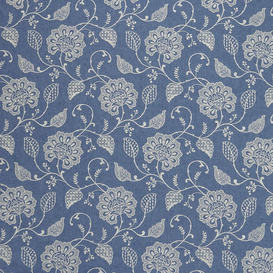 Adriana French Blue Curtain