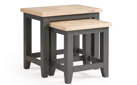 Bordeaux Nest of Tables - Dark Grey