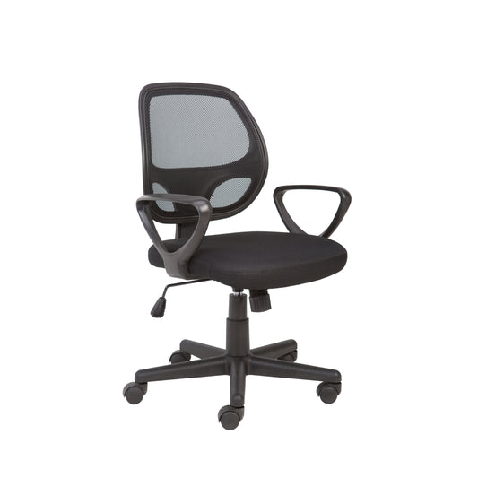 SILVA OFFICE DESK CHAIR PLUS TORSION CONTROL- BLACK