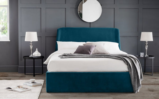 Frida Storage Ottoman Bed - Teal