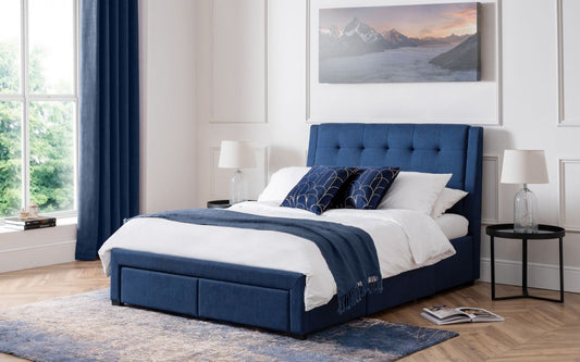 Fullerton 4 Drawer Bed - Blue