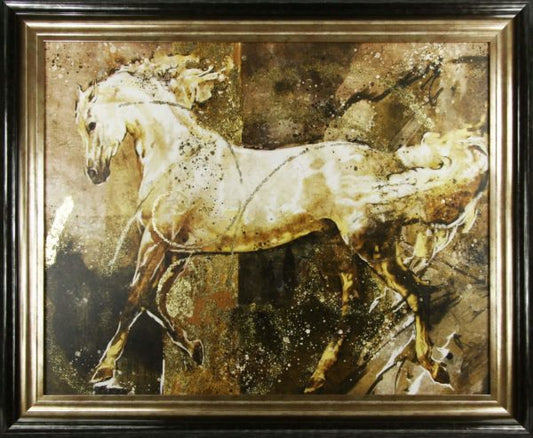 Gilded Horses I 9510A