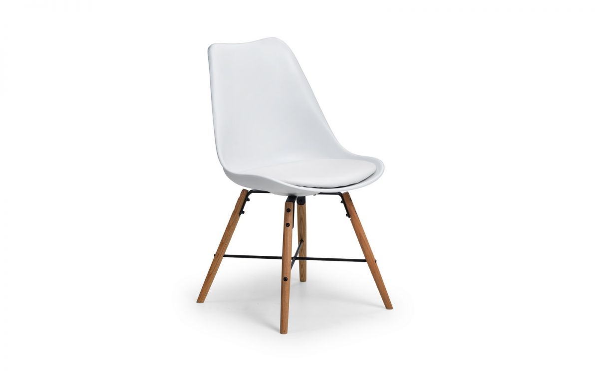 Kari Dining Chair - White & Oak