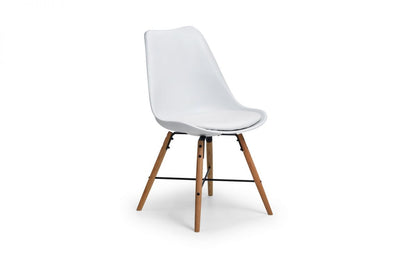 Kari Dining Chair - White & Oak