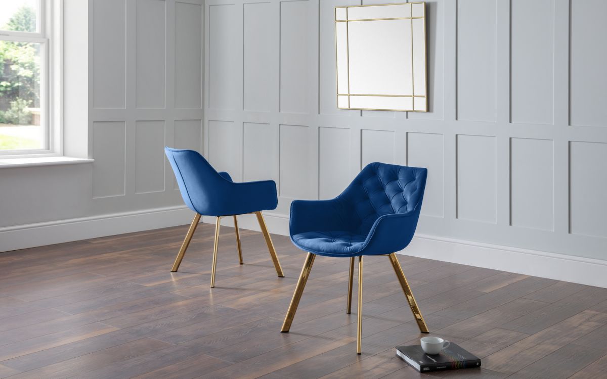 Lorenzo Dining Chair - Blue