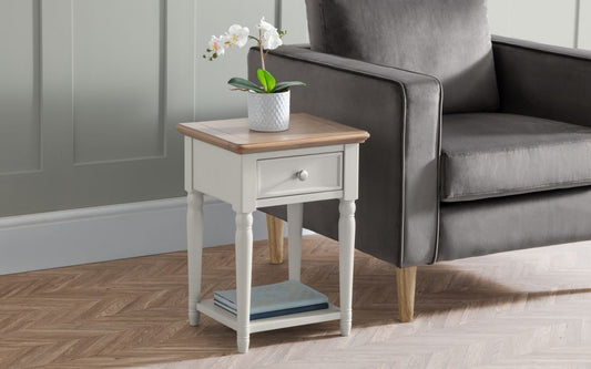 Provence 1 Drawer Lamp Table