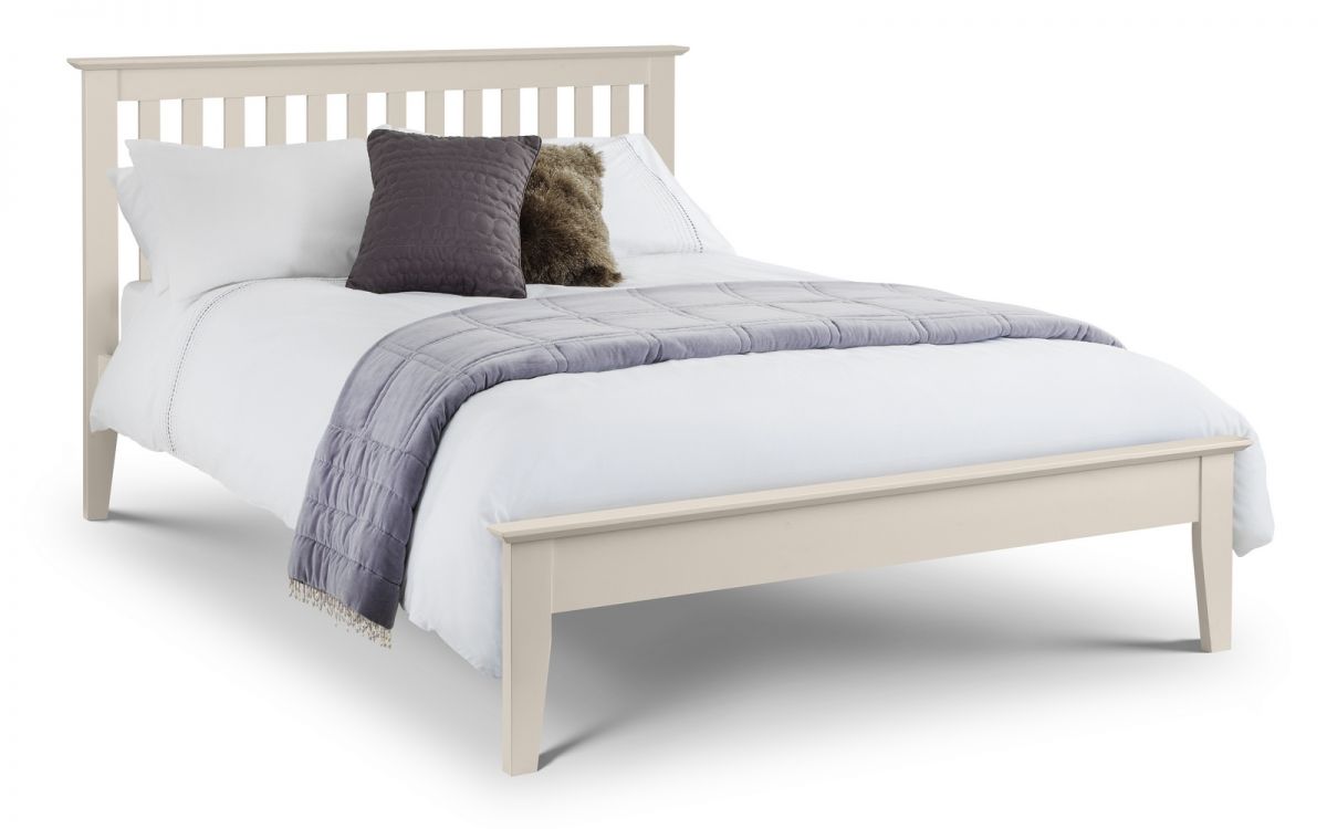 Salerno Shaker Bed - Ivory