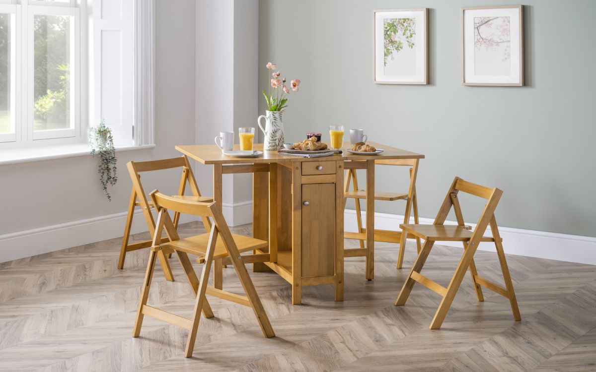 Savoy Dining Set - Light Oak Finish