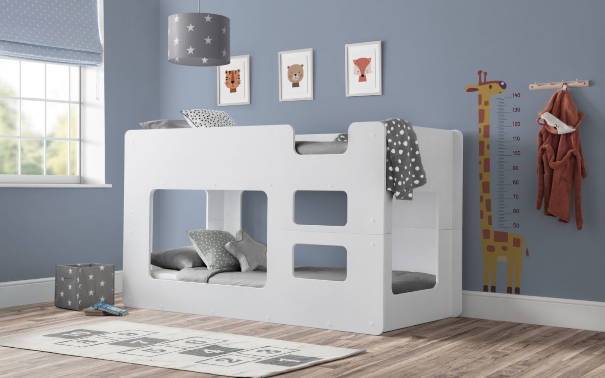 Solar Bunk Bed - White